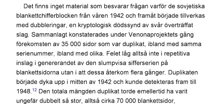 Ryska Kryptoblanketter - Carl Norberg - Palanthir